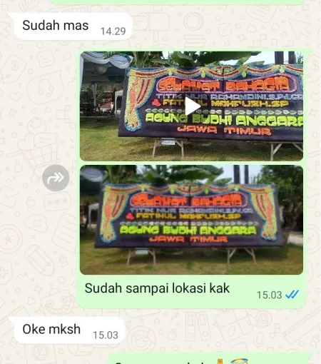 Pengiriman Papan Bunga Majalengka