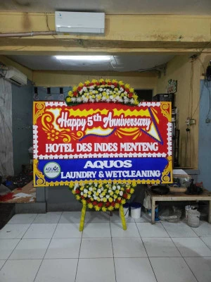 Papan Bunga di Majalengka
