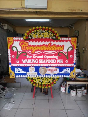 Papan Bunga di Majalengka