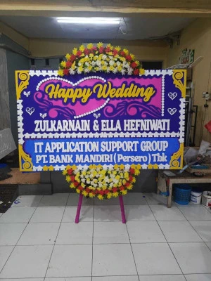 Papan Bunga di Majalengka