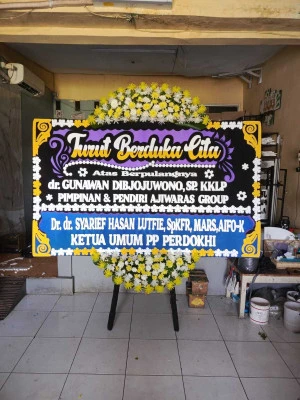 Papan Bunga di Majalengka